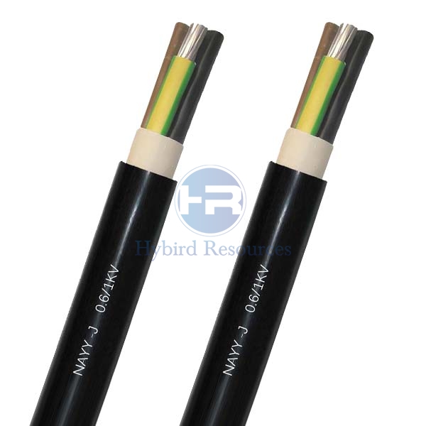 NAYY-J -O Al PVC PVC 0.6 1KV POWER CABLE