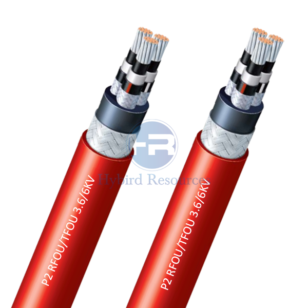 P2 TFOU RFOU Offshore Medium Voltage Cable 3.6 6KV