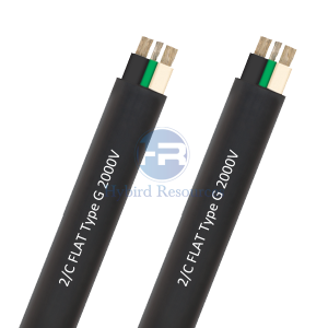 Type G Flat Mining Power Cable 2000V